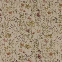 Wild Fields Rosewood Fabric by the Metre